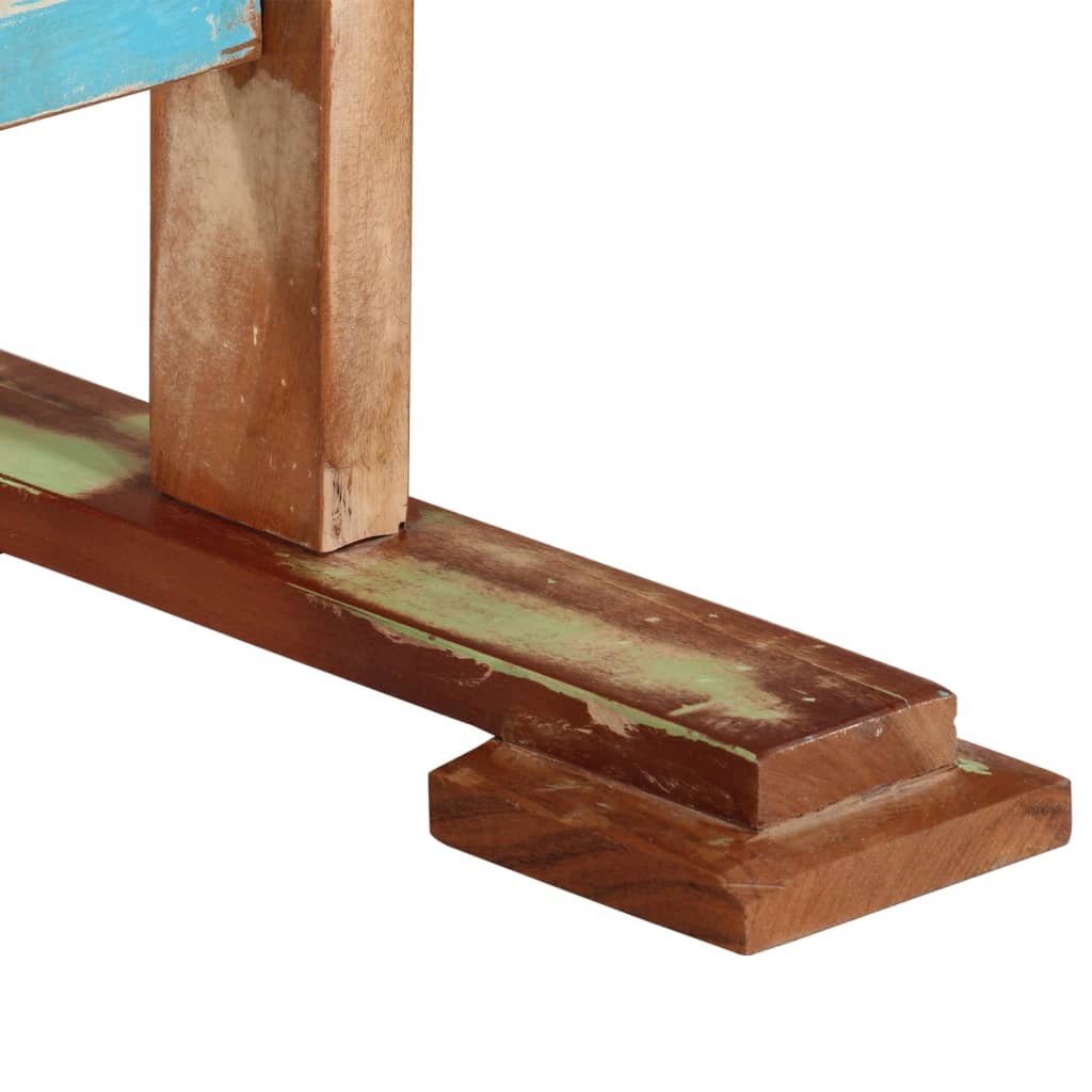 Tavolo da Pranzo 110x55x78 cm in Legno Massello di Recupero | homemem39