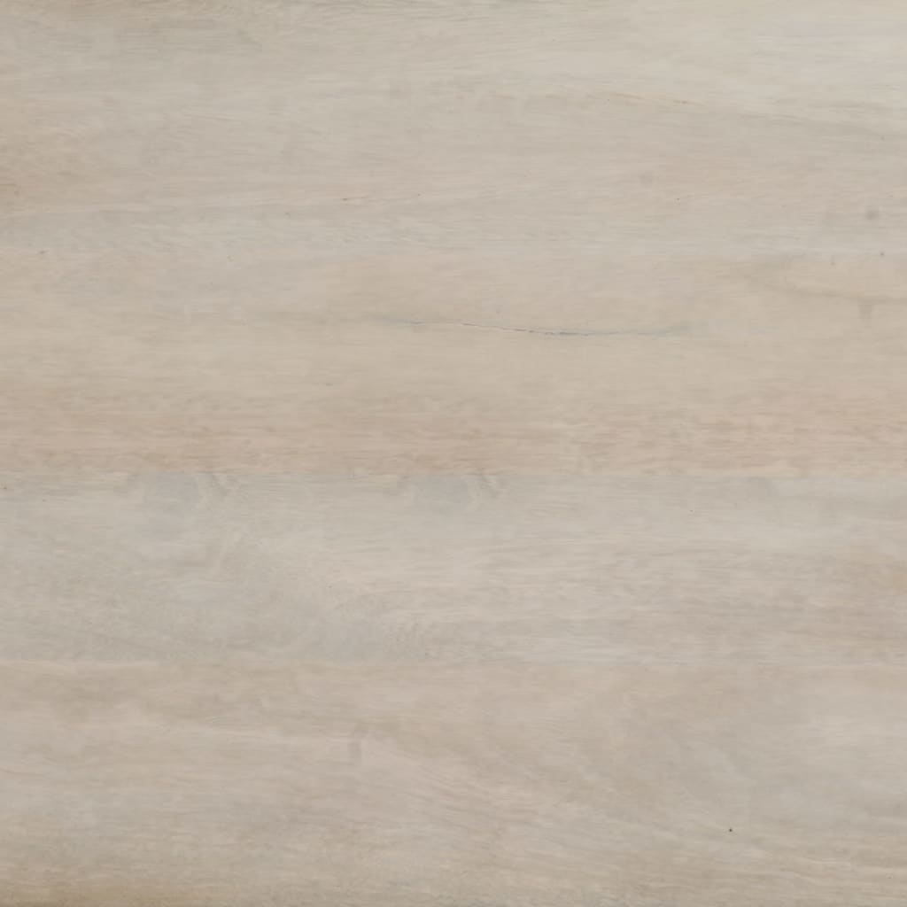 Tavolo Consolle Marrone 110x35x76 cm Massello Mango e Ferro - homemem39
