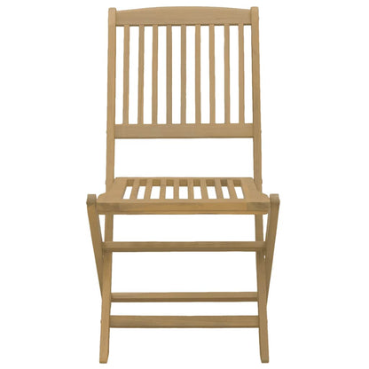 Sedie Giardino Pieghevoli 4 pz 44x50x88cm Legno Massello Acacia | homemem39
