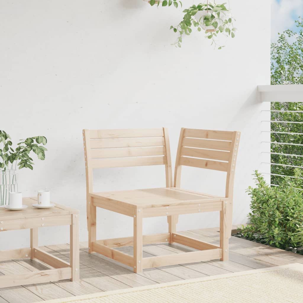 Divano Angolare da Giardino 73x73x78 cm Legno Massello di Pino | homemem39