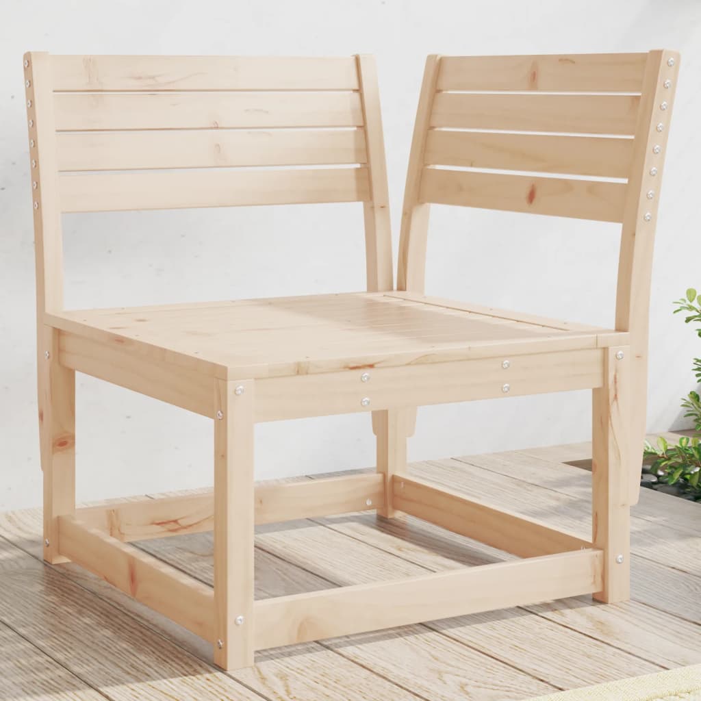 Divano Angolare da Giardino 73x73x78 cm Legno Massello di Pino | homemem39