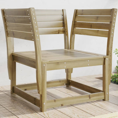 Sedia da Giardino in Legno di Pino Impregnato | homemem39
