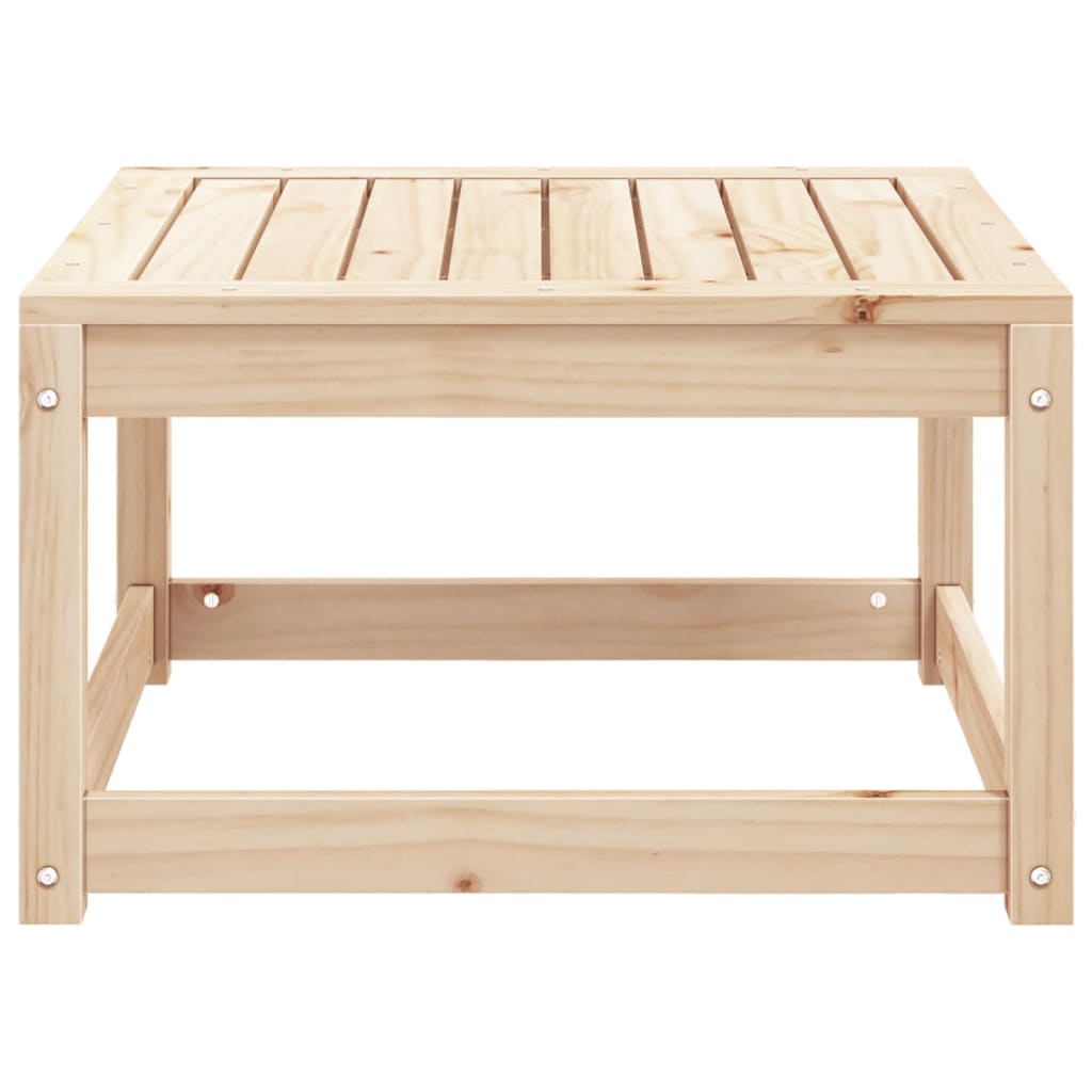 Poggiapiedi da Giardino in Legno Massello di Pino | homemem39