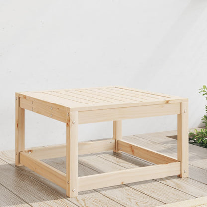 Poggiapiedi da Giardino in Legno Massello di Pino | homemem39