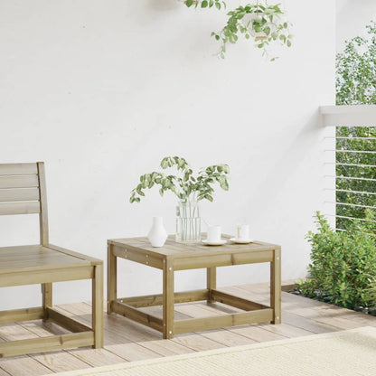 Poggiapiedi da Giardino in Legno Impregnato di Pino | homemem39