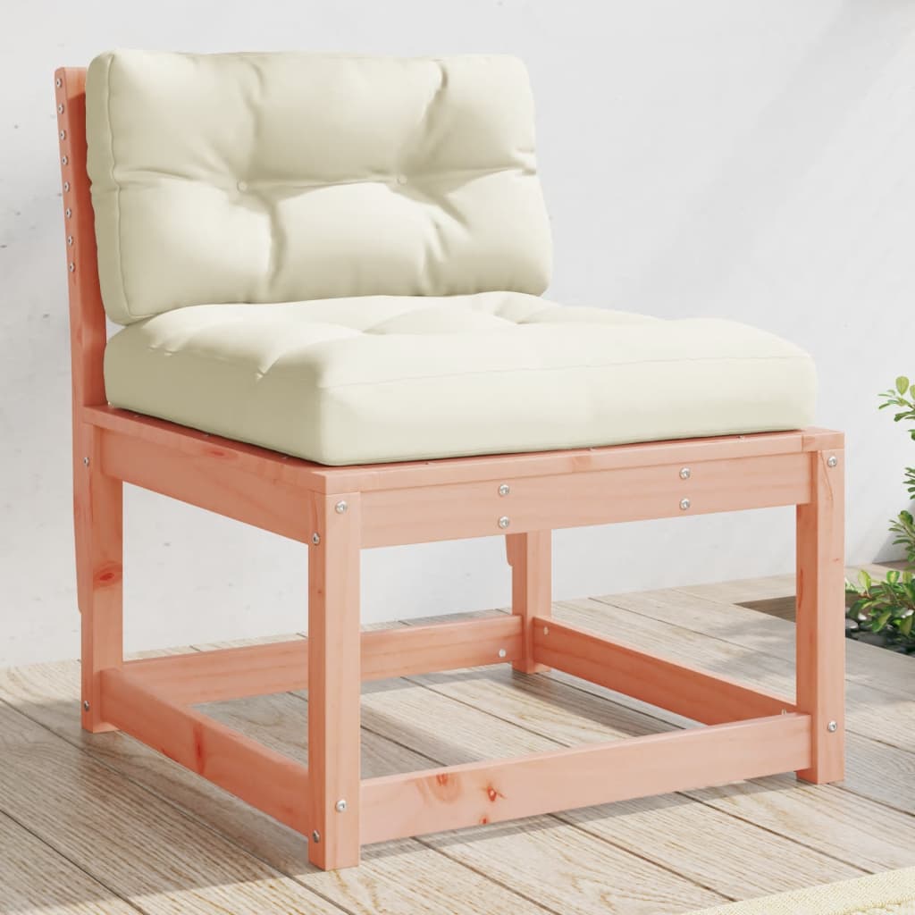 Divani Giardino con Cuscini 2 pz in Legno Massello di Douglas | homemem39