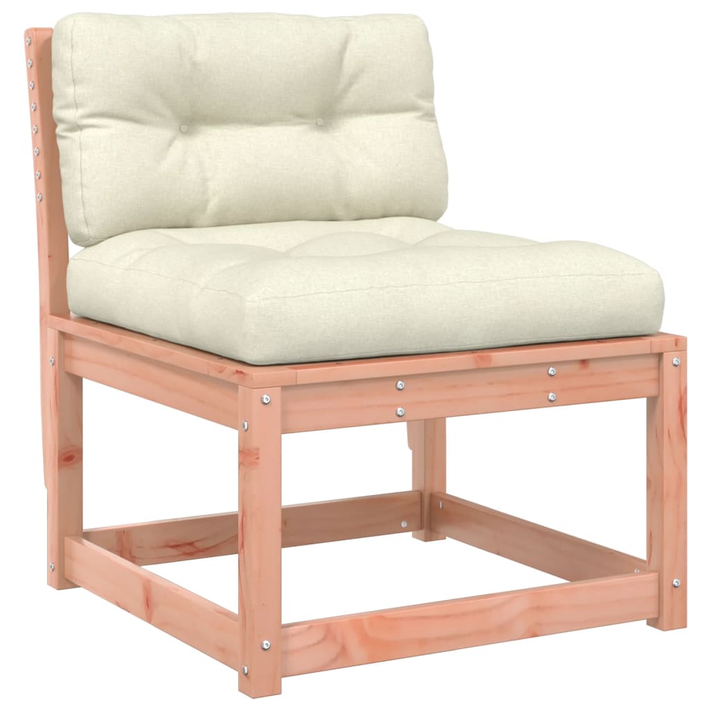 Divani Giardino con Cuscini 2 pz in Legno Massello di Douglas | homemem39