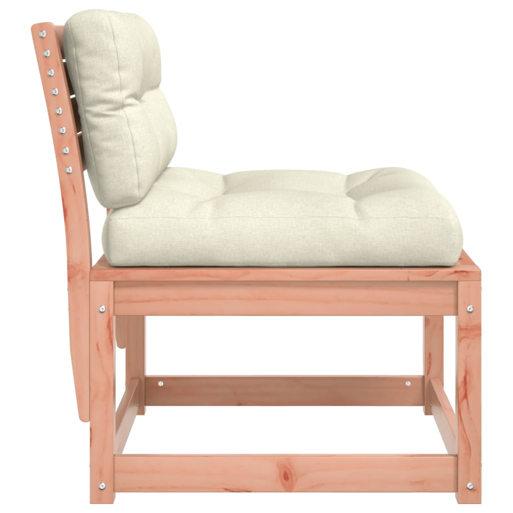 Divani Giardino con Cuscini 2 pz in Legno Massello di Douglas | homemem39