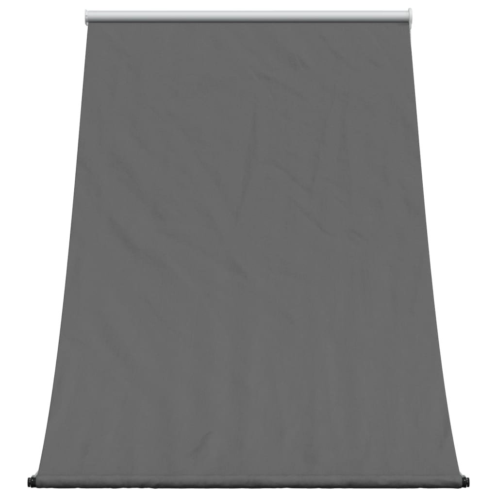 Tenda da Sole Retrattile Antracite 100x150 cm Tessuto e Acciaio - homemem39