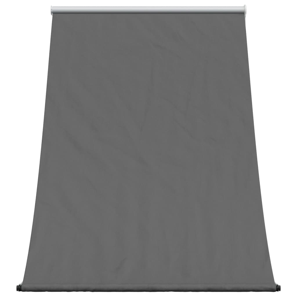 Tenda da Sole Retrattile Antracite 150x150 cm Tessuto e Acciaio - homemem39