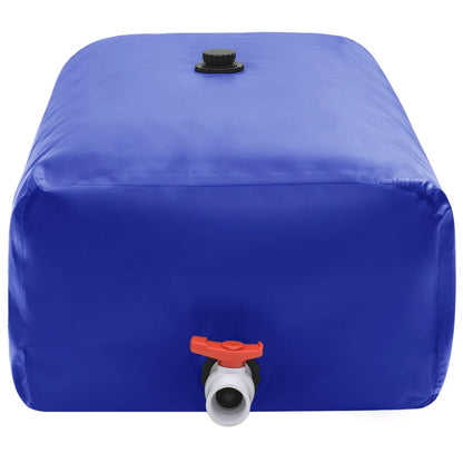 Serbatoio Acqua con Rubinetto Pieghevole 500 L in PVC | homemem39