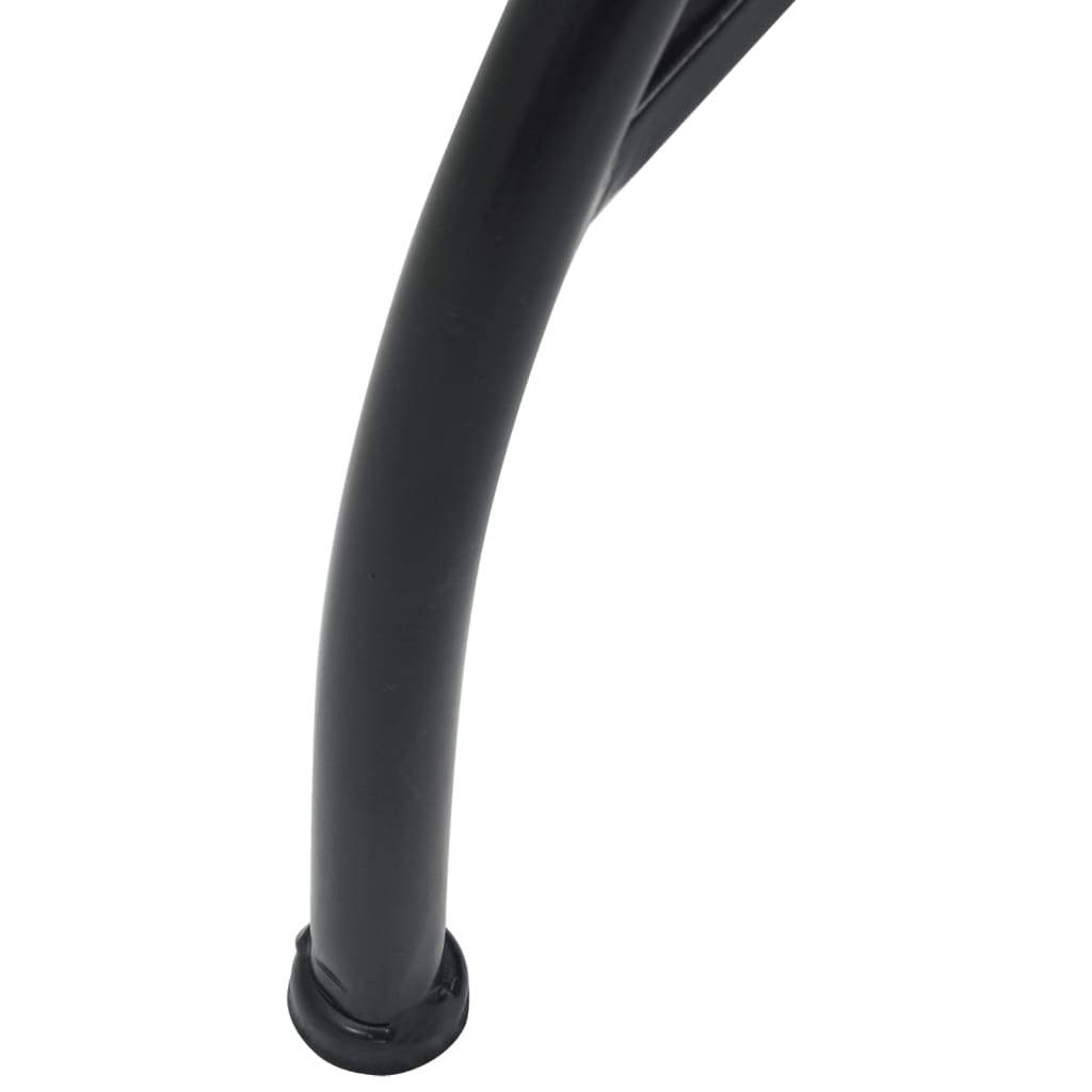 Set da Bistrot con Mosaico Blu e Bianco in Ferro e Ceramica - homemem39