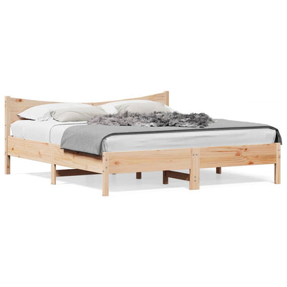 Giroletto senza Materasso 180x200 cm in Legno Massello di Pino | homemem39