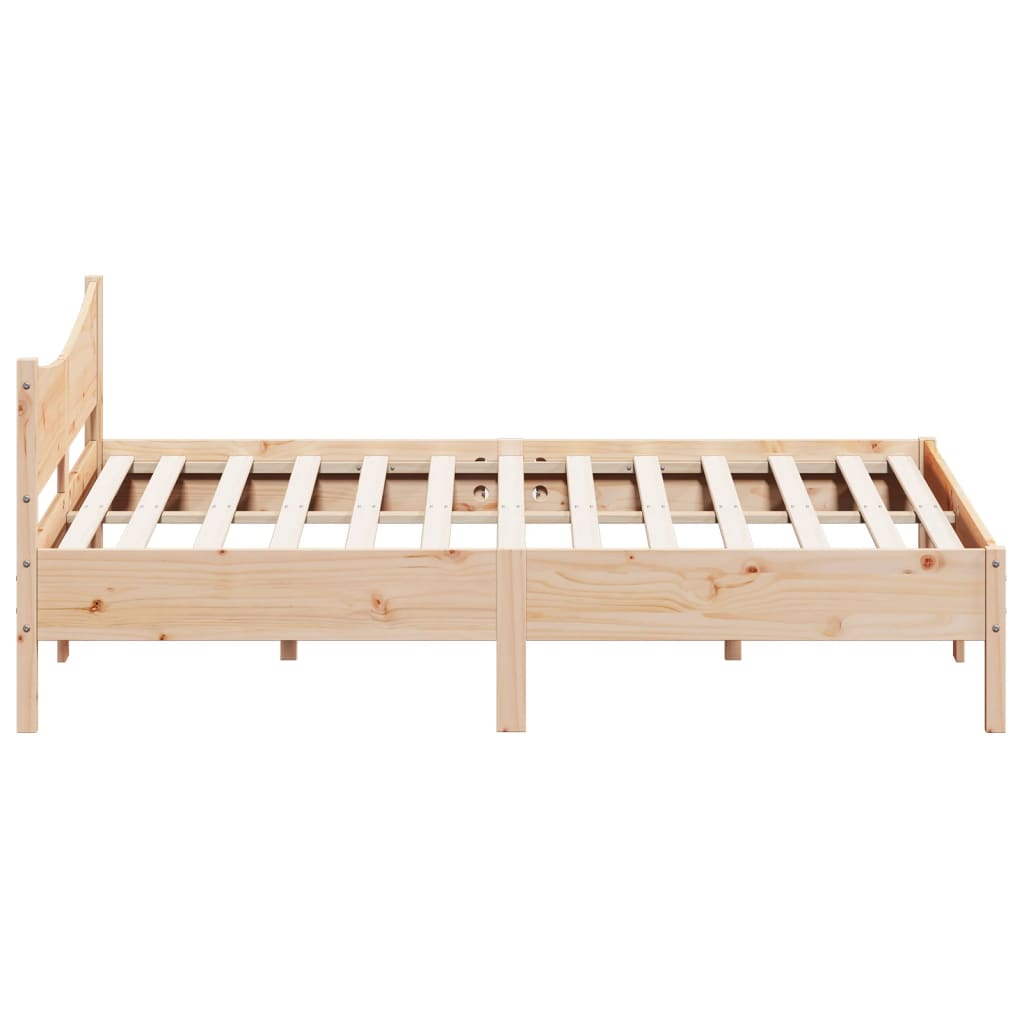 Giroletto senza Materasso 180x200 cm in Legno Massello di Pino | homemem39