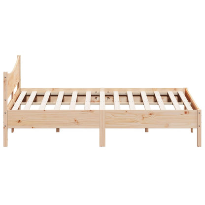 Giroletto senza Materasso 180x200 cm in Legno Massello di Pino | homemem39