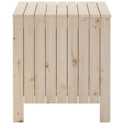 Contenitore con Coperchio RANA 80x49x54 cm Legno Massello Pino - homemem39