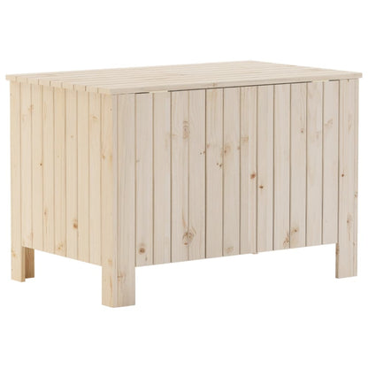 Contenitore con Coperchio RANA 80x49x54 cm Legno Massello Pino - homemem39