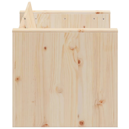 Divano da Giardino 2 Posti 134x60x62 cm Legno Massello di Pino | homemem39