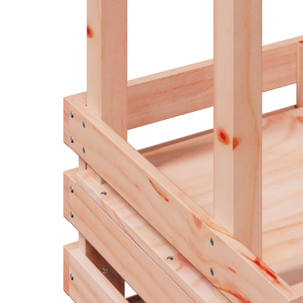 Tavolo Bar da Esterno con Tetto 112,5x57x195,5cm Legno Massello | homemem39