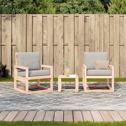 Set Salotto da Giardino 3 pz in Legno Massello di Douglas | homemem39