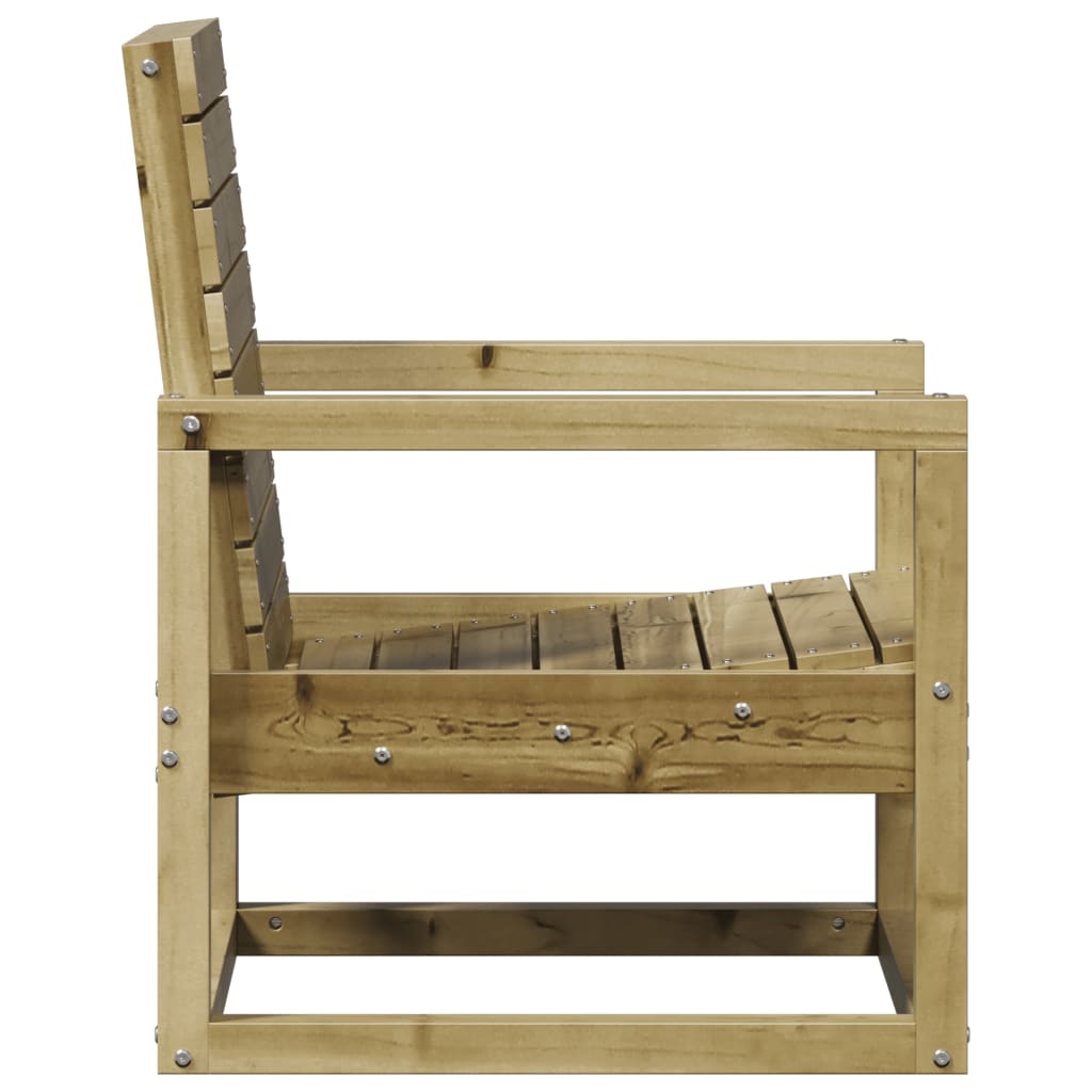 Set Salotto da Giardino 3 pz in Legno Impregnato di Pino - homemem39