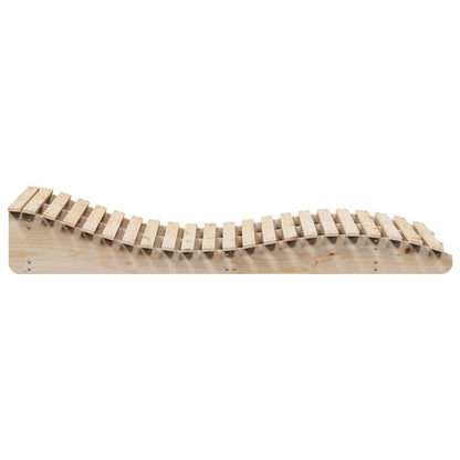Lettino Prendisole 205x110x31,5 cm in Legno Massello di Pino - homemem39
