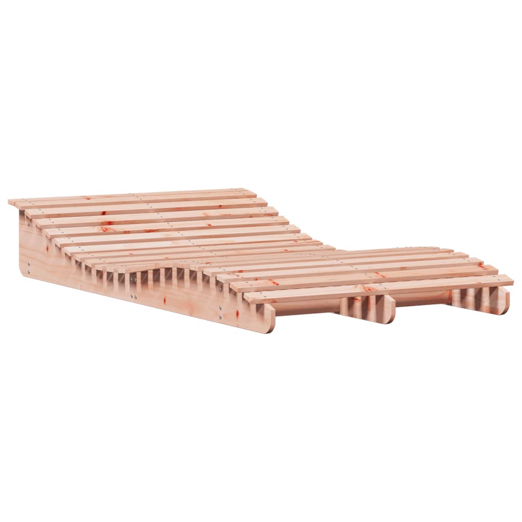 Lettino Prendisole 205x110x31,5 cm in Legno Massello di Douglas - homemem39