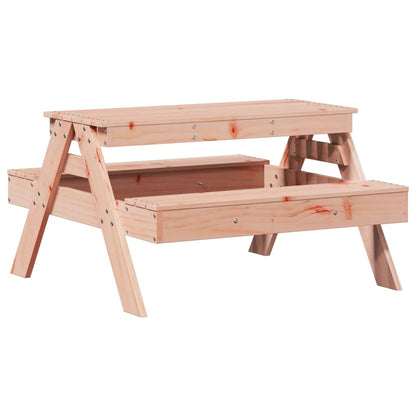 Tavolo da Picnic per Bambini 88x97x52 cm Legno Massello Douglas - homemem39