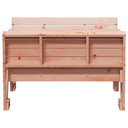 Tavolo da Picnic per Bambini 88x122x58cm Legno Massello Douglas - homemem39