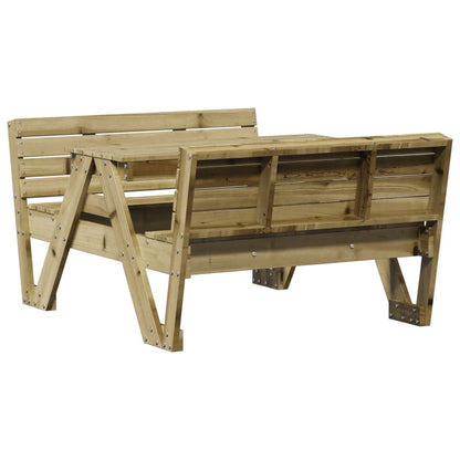 Tavolo da Picnic per Bambini 88x122x58 cm Legno Impregnato Pino - homemem39