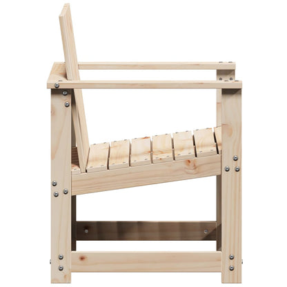 Set Salotto da Giardino 3 pz in Legno Massello di Pino - homemem39