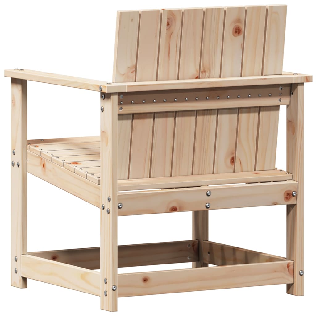 Set Salotto da Giardino 3 pz in Legno Massello di Pino - homemem39