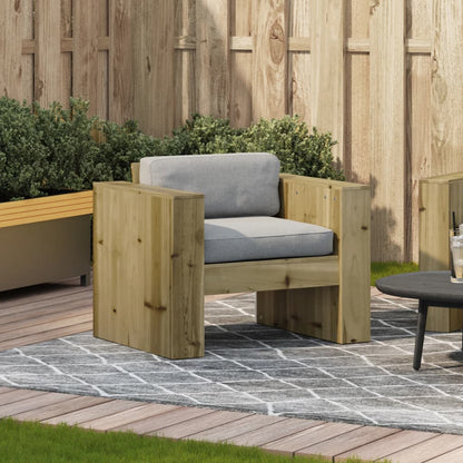 Divano da Giardino 79x60x62 cm in Legno Impregnato di Pino | homemem39
