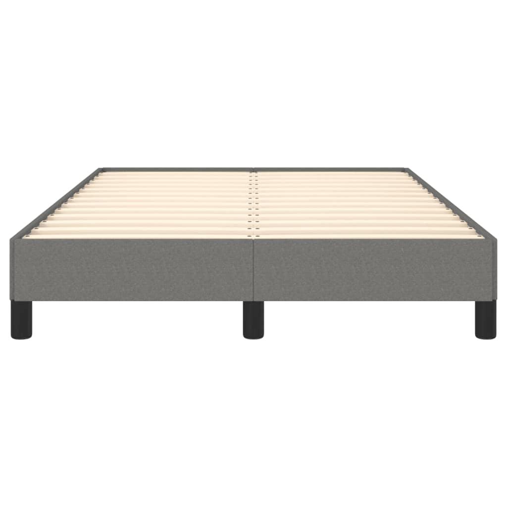 Giroletto senza Materasso Grigio Scuro 120x190 cm in Tessuto