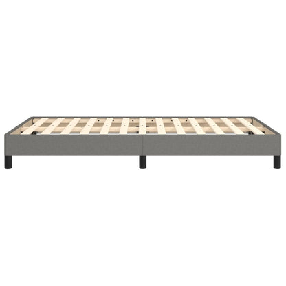 Giroletto senza Materasso Grigio Scuro 120x190 cm in Tessuto