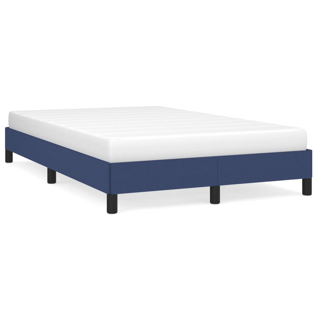Giroletto senza Materasso Blu 120x190 cm in Tessuto