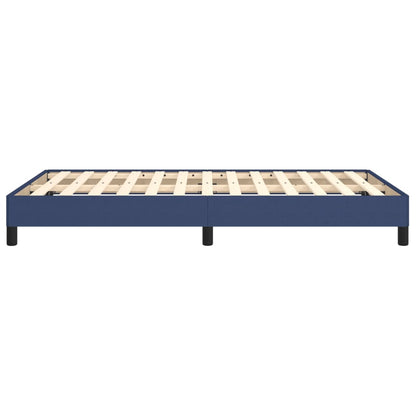Giroletto senza Materasso Blu 120x190 cm in Tessuto