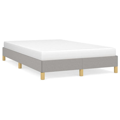 Giroletto senza Materasso Grigio Chiaro 120x190 cm in Tessuto