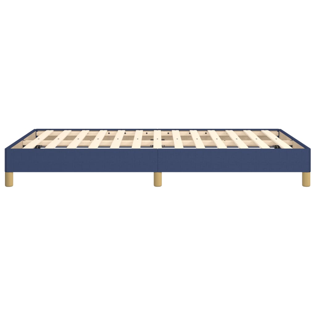 Giroletto senza Materasso Blu 120x190 cm in Tessuto