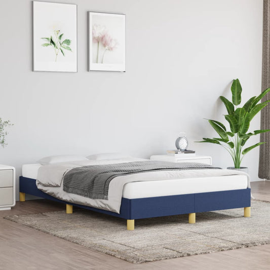 Giroletto senza Materasso Blu 120x190 cm in Tessuto