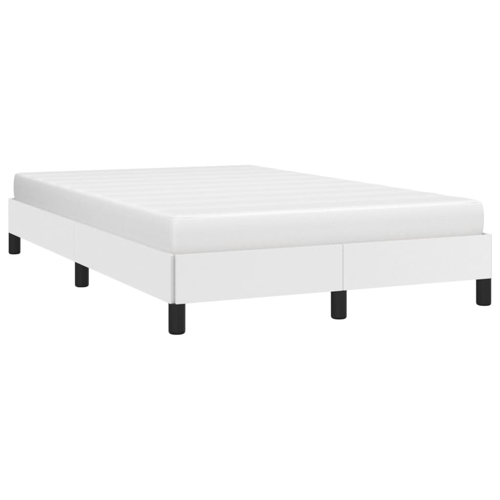 Giroletto senza Materasso Bianco 120x190 cm Similpelle