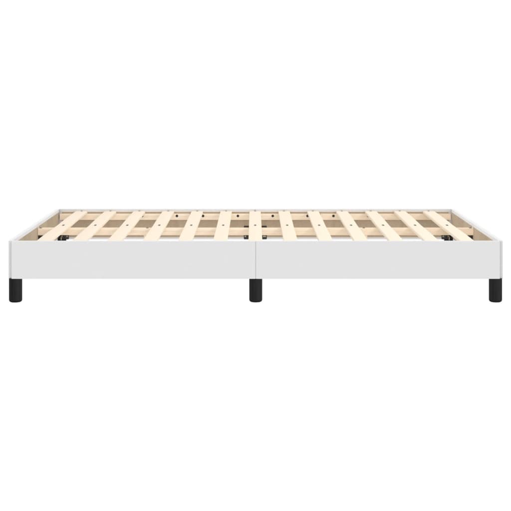 Giroletto senza Materasso Bianco 120x190 cm Similpelle | homemem39