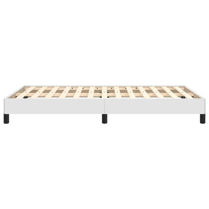 Giroletto senza Materasso Bianco 120x190 cm Similpelle | homemem39