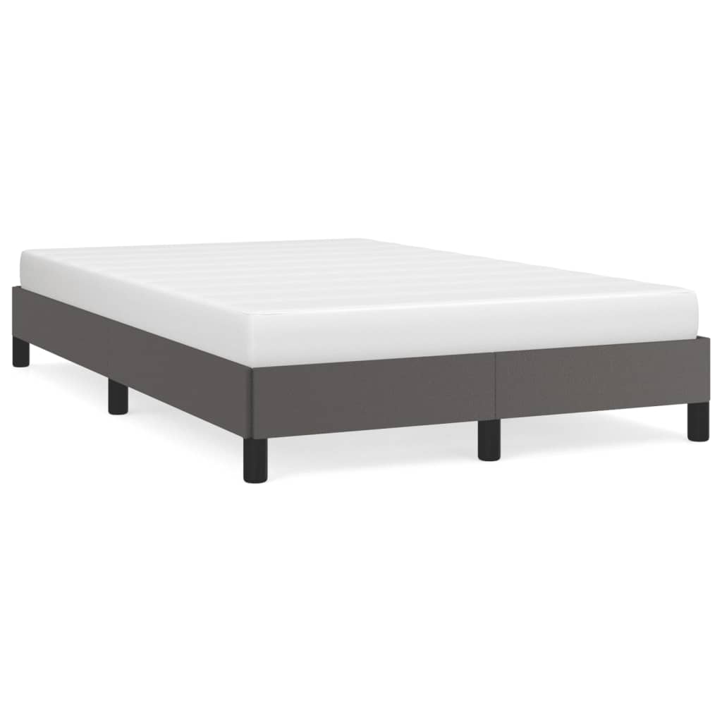 Giroletto senza Materasso Grigio 120x190 cm Similpelle