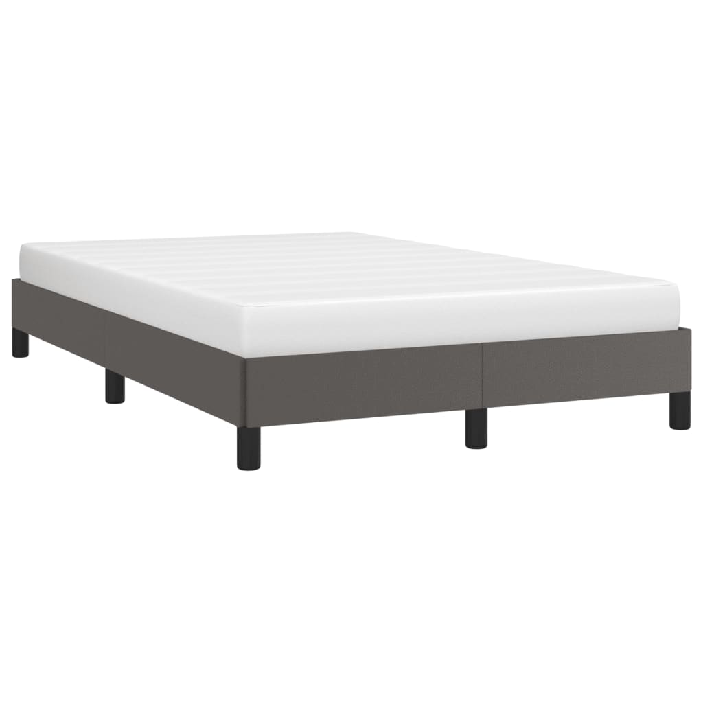 Giroletto senza Materasso Grigio 120x190 cm Similpelle