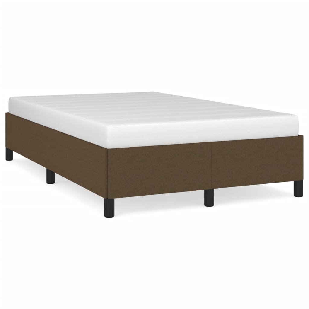 Giroletto senza Materasso Marrone Scuro 80x200 cm in Tessuto | homemem39