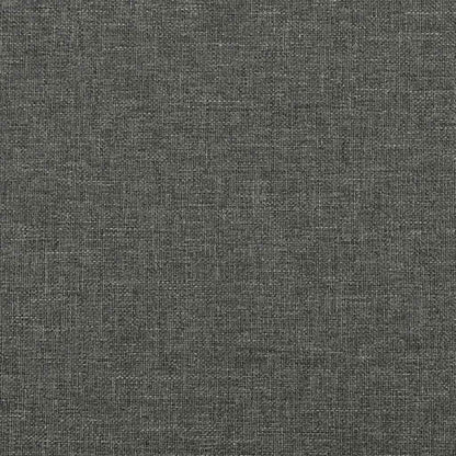 Giroletto senza Materasso Grigio Scuro 120x190 cm in Tessuto - homemem39