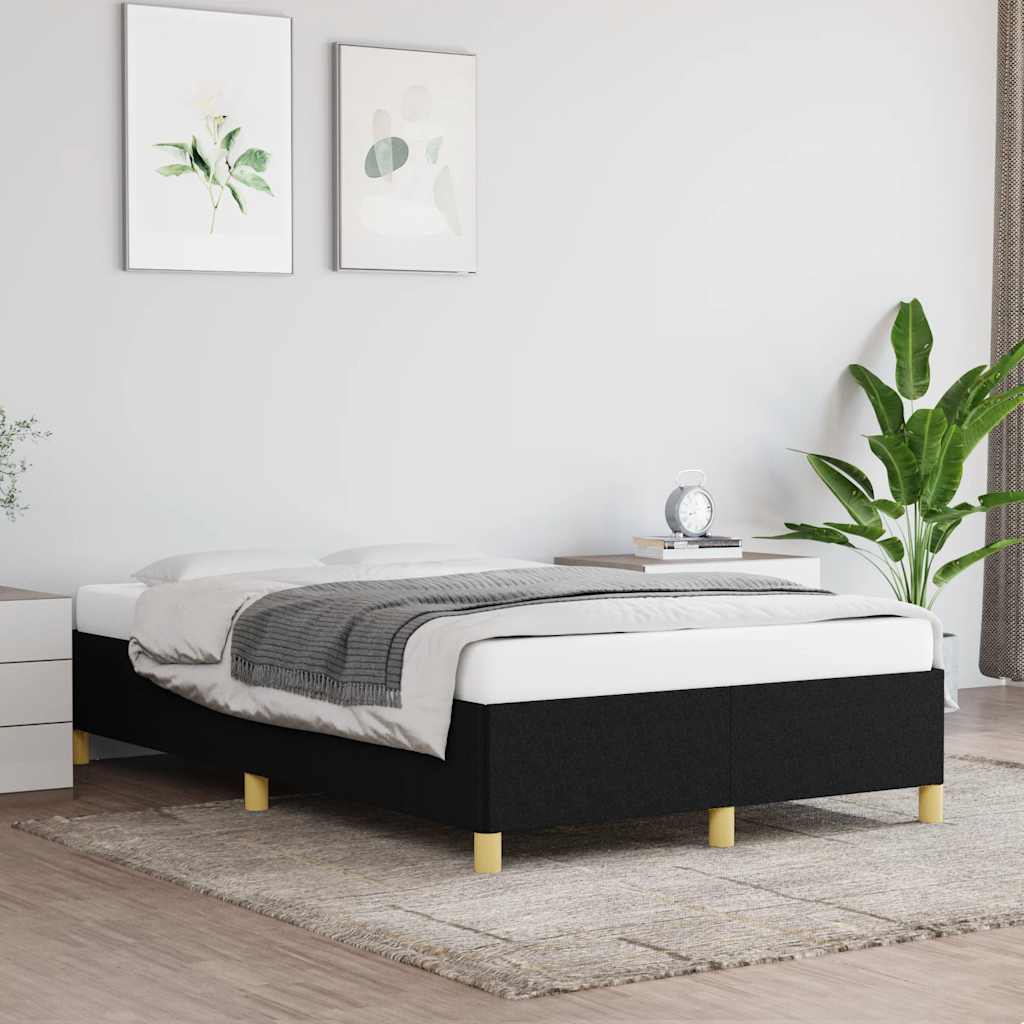 Giroletto senza Materasso Nero 120x190 cm in Tessuto | homemem39