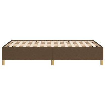 Giroletto senza Materasso Marrone Scuro 80x200 cm in Tessuto | homemem39