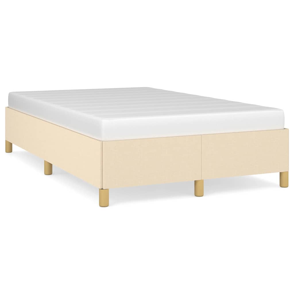 Giroletto senza Materasso Crema 120x190cm in Tessuto